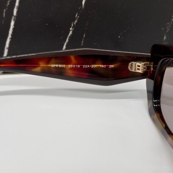 NEW PRADA PRB05S 22A20I WOMEN HAVANA SUNGLASSES SPR B05 22A20I - Picture 7 of 9
